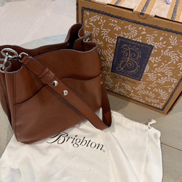 Brighton Brown Hobo Bag - Picture 8 of 10